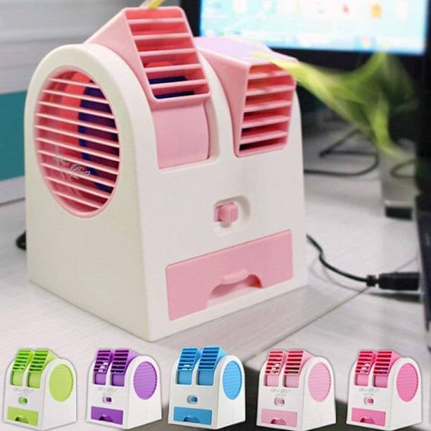 4uonly Mini Air Cooler For Pet Bird,Rabbit Portable Small Water LPO6 Mini Air Cooler For Pet Bird,Rabbit Portable Small Water VCD6 USB Air Cooler