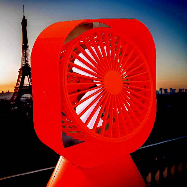 YAROH Superior Portable USB Desk Fan with Direct Plug-In AC Cooler Mini Fan_ERH78 Trendy (Direct Fan) Light Weight Portable Fan_OB78 USB Fan