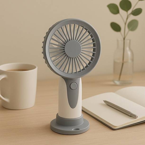 Raptor 3 Speed Rechargeable Portable Mini Fan for Home,Office,Desk|Small Fan Portable Fan|Mini Fan Electric with 500 MAH Lithium Battery|Small Fan Rechargeable Fan