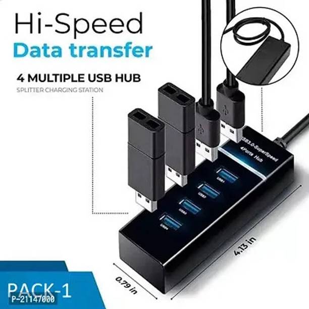4uonly Accessories HUB 4 USB 3.0 2.0 Ports Multiport XCV18 Accessories HUB 4 USB 3.0 2.0 Ports Multiport XCV18 USB Hub