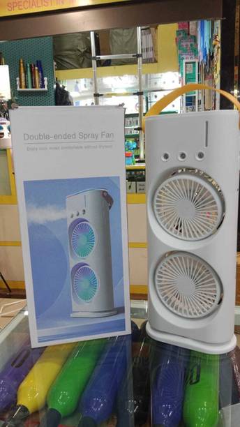 ENMORA Double Ended Spray Fan Desk Fan with Mist Spray,Office XZS22 Double Ended Spray Fan Desk Fan with Mist Spray,Office FDS22 USB Fan