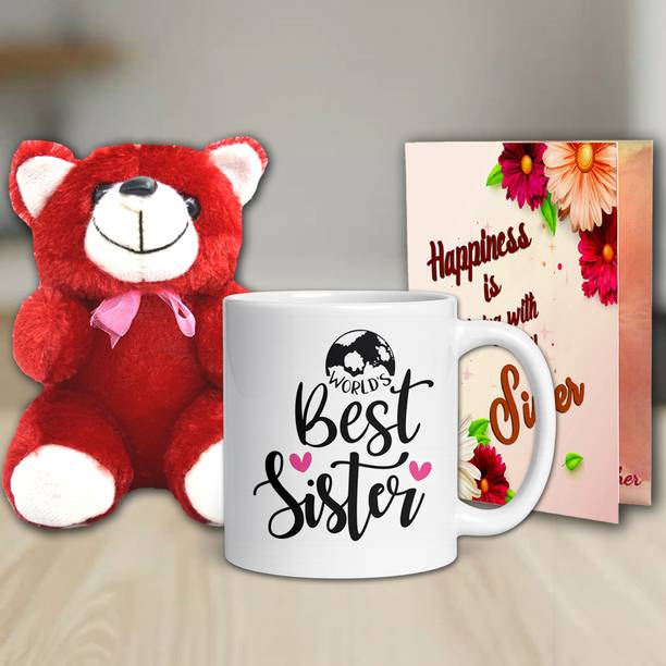 ME&YOU Mug, Greeting Card, Soft Toy Gift Set