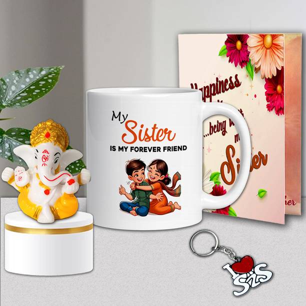 ME&YOU Mug, Greeting Card, Key Ring, Showpiece Gift Set