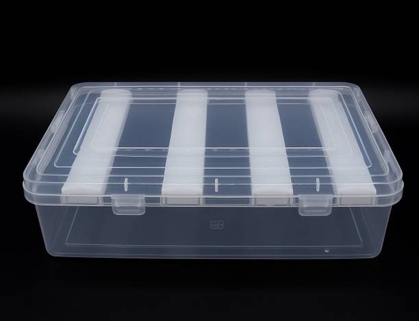 Versora Adjustable 4 Rods Bangles Box Jewellery , Bangles , Wrist Watch , Hair band scrunchies ( multipurpose box) Vanity Box