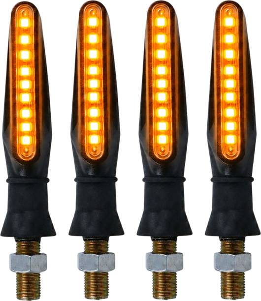 Rhtdm Front, Rear LED Indicator Light for Universal For Bike Universal For Bike