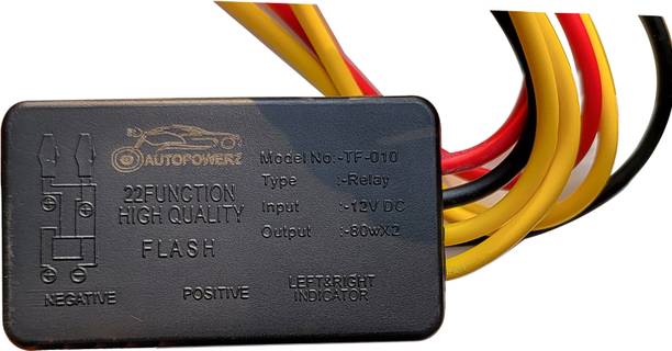 AutoPowerz Front, Side, Rear Flasher Indicator Light for Universal For Bike Universal For Bike