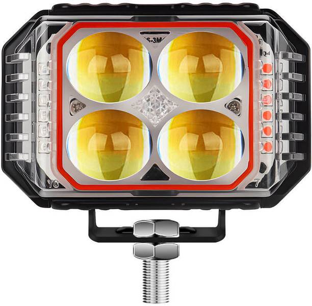 TRYFLY LED Fog Lamp Unit for Bajaj, Hero, Honda, KTM, Suzuki, TVS, Yamaha Universal For Car