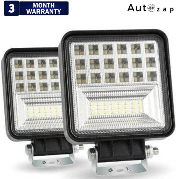 Autozap 42 Led (84 W, 12V-32V DC, White) Headlight Car, Motorbike, Truck, Van LED (12 V, 84 W)