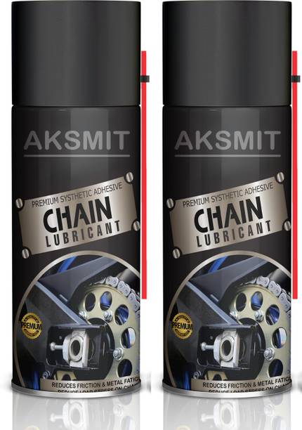 Rhtdm Bike Chain Lube/Lubricant Spray Cleaner For All Chain Type (150 ml each) Protects Chain from wear and Corrosion Compatible with All Chain Types Chain Oil