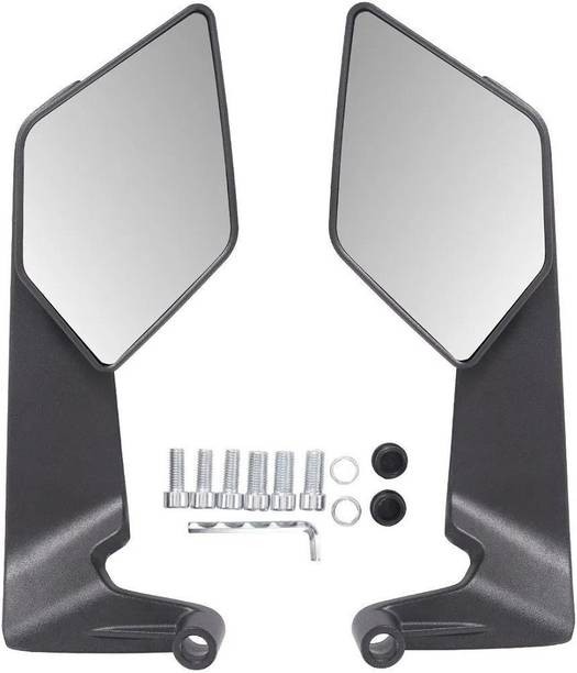 Otoroys Manual Rear View Mirror For KTM, Hero, Honda, BMW, Royal Enfield, Suzuki, TVS, Universal For Bike Universal For Bike