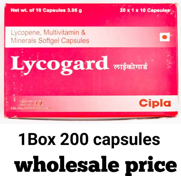 Lycogard Lycopene multivitamin multimineral softgel capsules