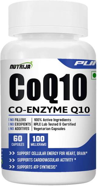 NutriJa Coenzyme Q10 (CoQ10) 100MG - 60 Capsules