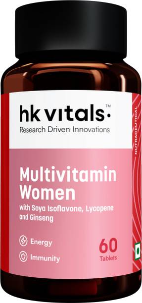hk vitals Multivitamin For Women | With Zinc, Vitamin C,D, Multiminerals & Ginseng Extract