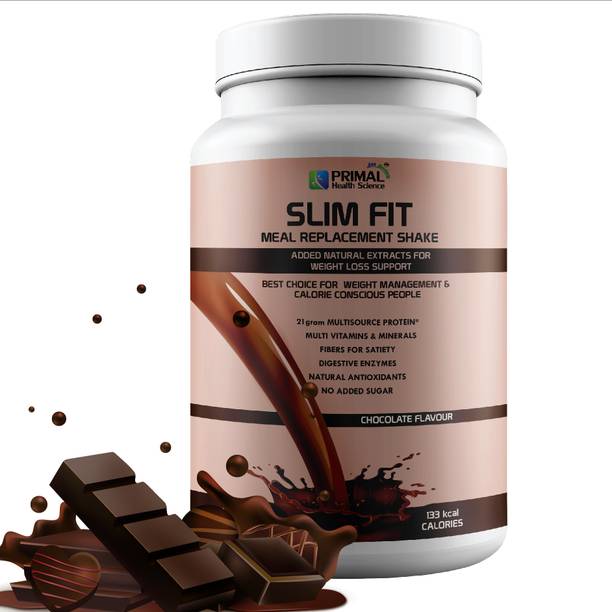 PRIMAL HEALTH SCIENCE Slim Fit Protein Shake for Weight Loss | Low Fat Healthy Meal Replacement Powder Protein Shake