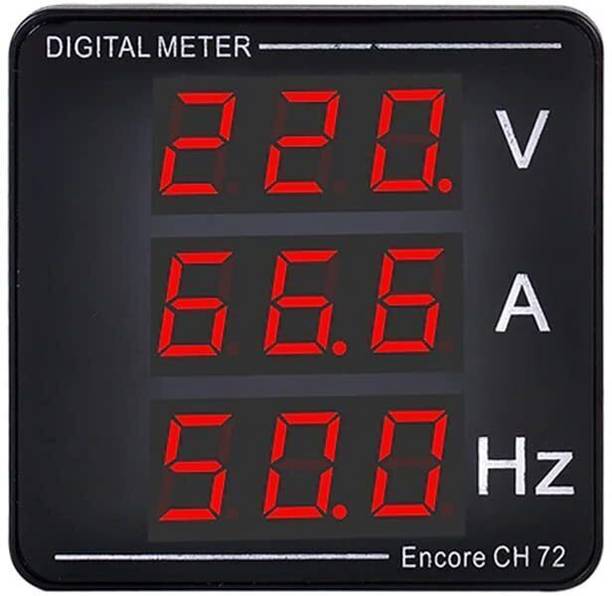 amiciSense 3 in 1 Digital Meter 50~500V Voltage Tester with Frequency and Current Test Digital Voltage Tester