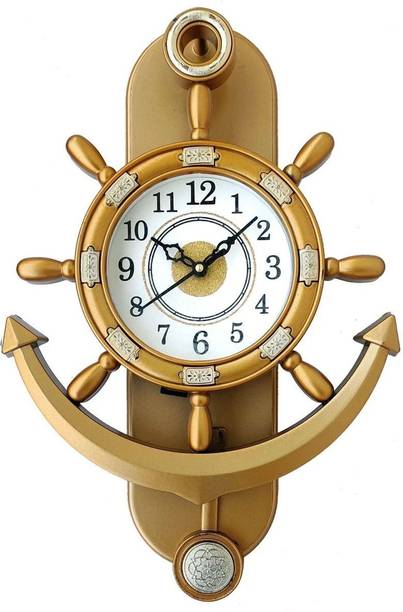 arritam एनालॉग 37 cm X 25 cm दीवार घड़ी