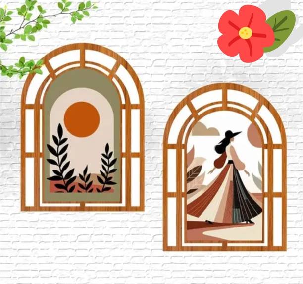 SK PARO wall hanging and wall decor for home and Office Pack of 2