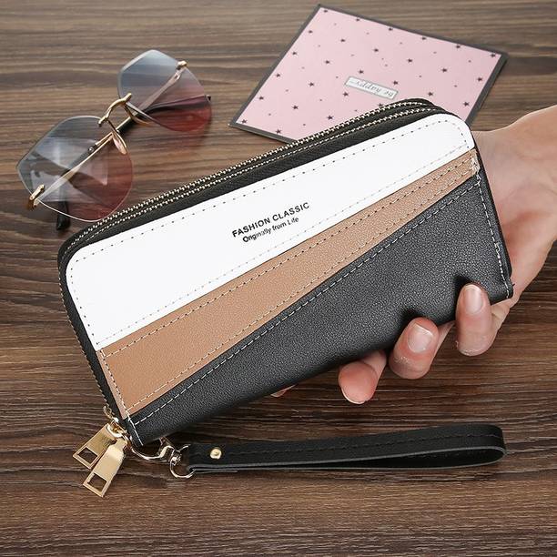 Women Multicolor Artificial Leather RFID  Wallet