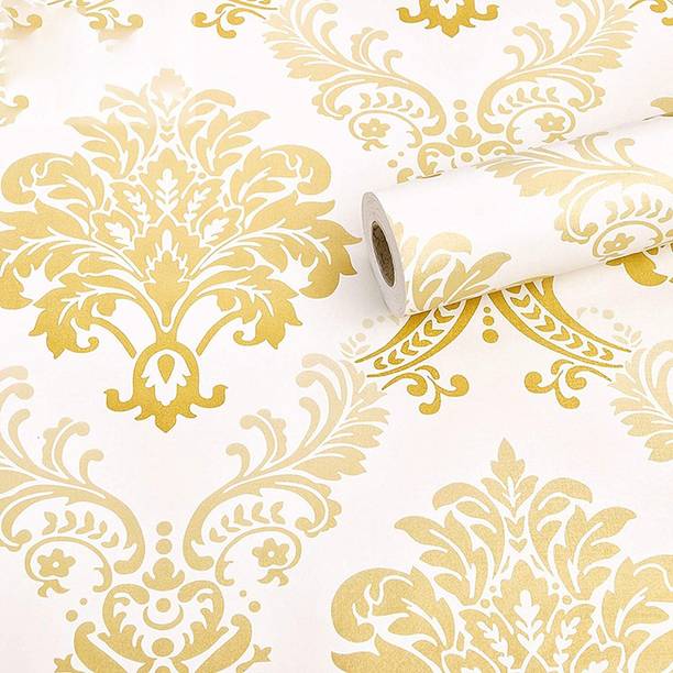 RedBloom Floral & Botanical Multicolor Wallpaper