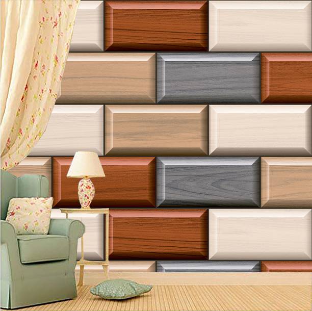 HD PRINT HOUSE Decorative Multicolor Wallpaper