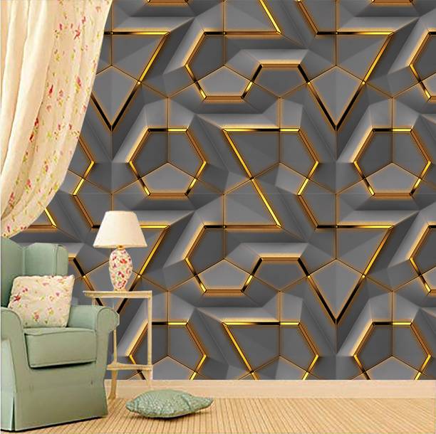 HD PRINT HOUSE Decorative Multicolor Wallpaper