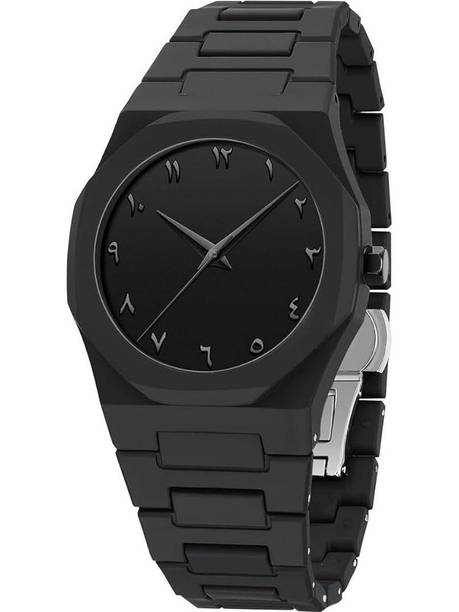 K&K Fully Black Men Professional Light Weight Watch Aura Analog Watch  - For Men & Women