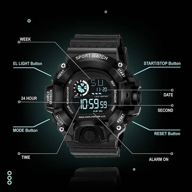Digital Watch  - For Men & Women Multi Functional Waterproof Digital Sports watch