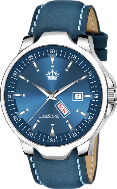 LIMESTONE Avatar Day and Date Functioning Quartz Analog Watch  - For Men