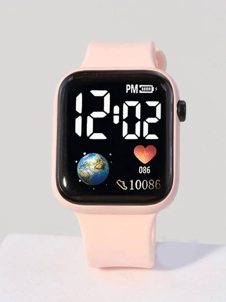 Smart Digital Watch Hybrid Smartwatch Watch  - For Men & Women PRO-led-pinkhg