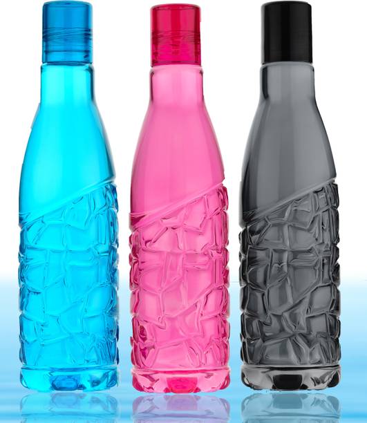 2Mech Bottle Set of 3, Office Bottle ,Gym Bottle 1000 ml Plastic Bottle