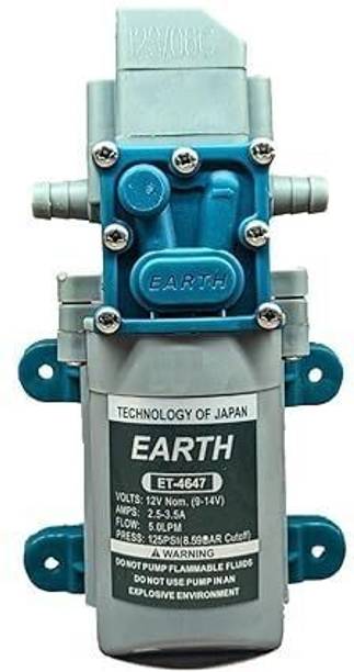 ग्रीन ग्लोबल एग्रोटेक Moter Pump 125 PSI Battery Operated Auto Pressure Cut Off Water Pump डायाफ्राम वॉटर पम्प