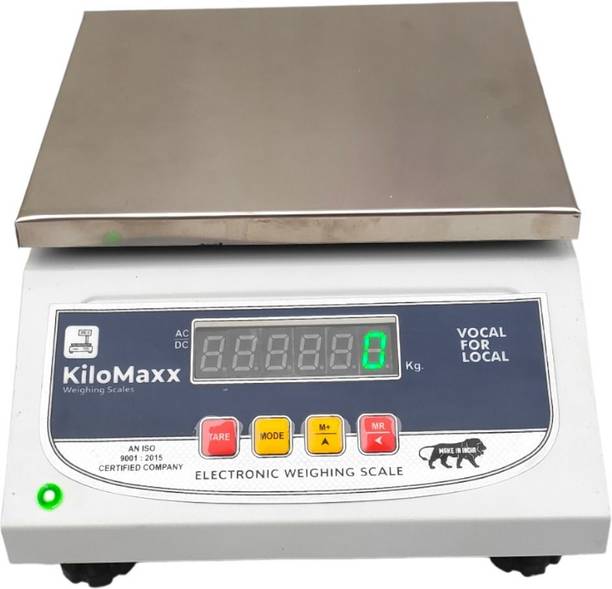 KiloMaxx KM-90,30Kg with EcoSense Technology Pole Display for All Kirana & Vegetable shop Weighing Scale