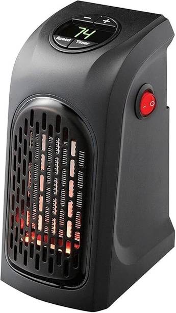 KRITAM LED Display Electric Mini Plug-in Handy Heater Fan Room Heater