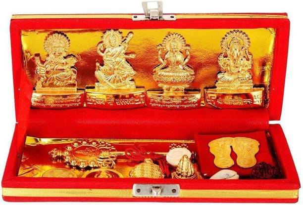 Ayurpatra Shri Dhan Laxmi- Kuber Bhandari Brass Yantra
