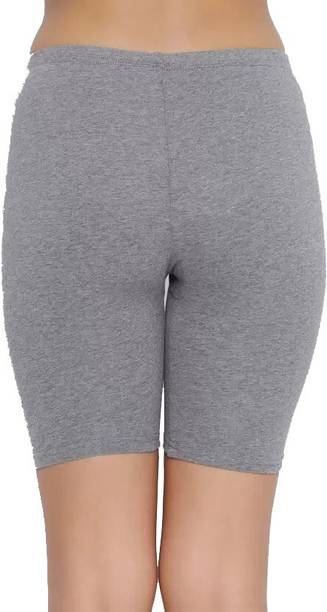 AJ FASHIONS Solid Women Grey Cycling Shorts