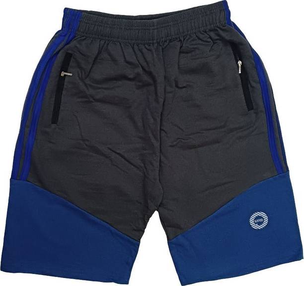 MRB Self Design Men Grey Sports Shorts, Gym Shorts