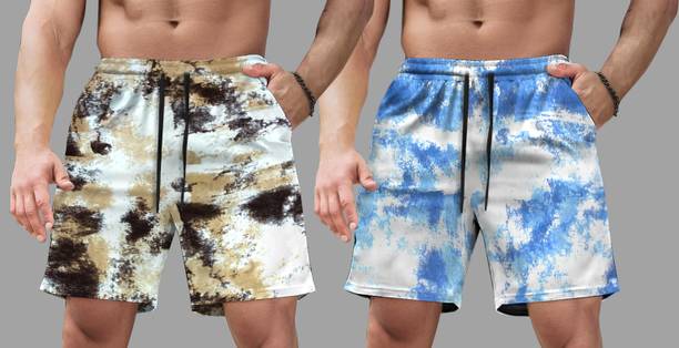KELONBRO Printed Men Multicolor Casual Shorts