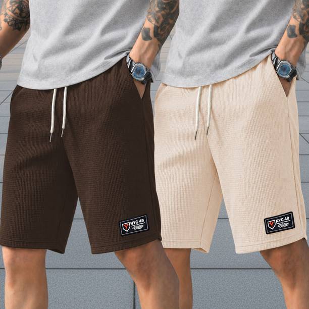 Yazole Printed Men Multicolor Regular Shorts