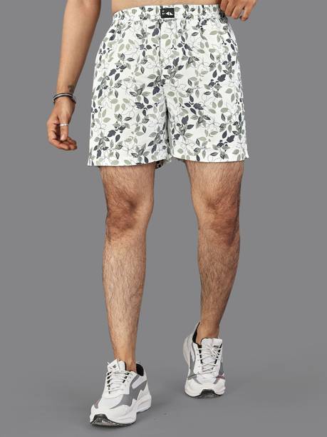 FTX Printed Men Multicolor Casual Shorts