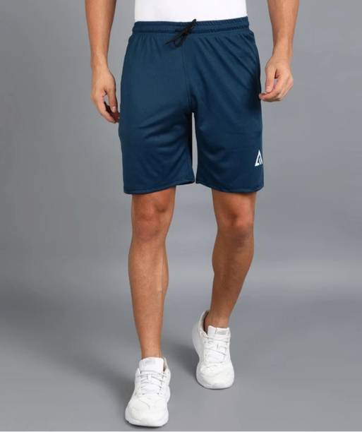 Adrenex Solid Men Multicolor Basic Shorts