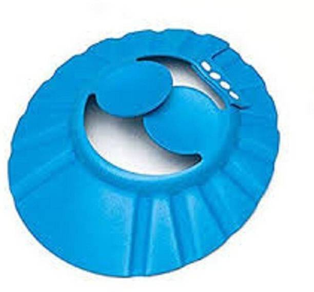 HVG TRADERS Baby Bath Cap , baby shower cap ( pack of 1 Multi color)