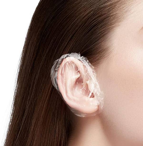 MAHADEV INFRASTRUCTURE 100 PCS WATERPROOF EAR COVERS FOR EAR PROTECTOR A6