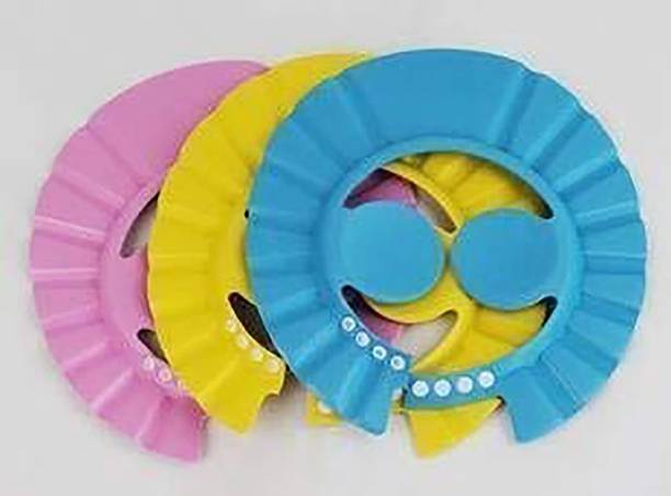 EVERSHNIE Baby Shower Cap Child Kids Bath Shower Cap Hat Wash Hair Shield for Kids Head.