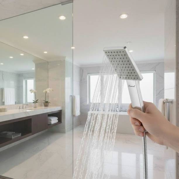 KAMAL Arch Hand With Tube And Wall Hook Shower Head