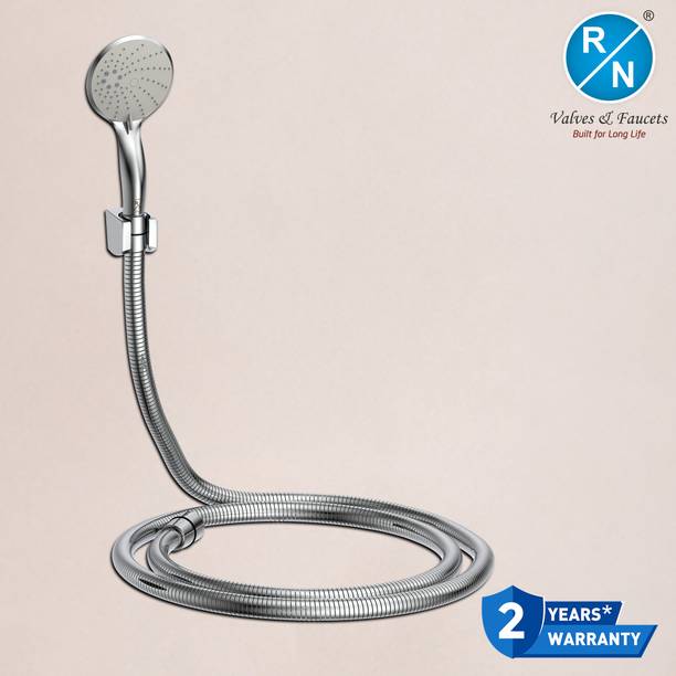RN ABS Round Hand Shower Set with 1.5m Shower Hose & Holder & 3 Spray Flow Modes_04 Shower Head