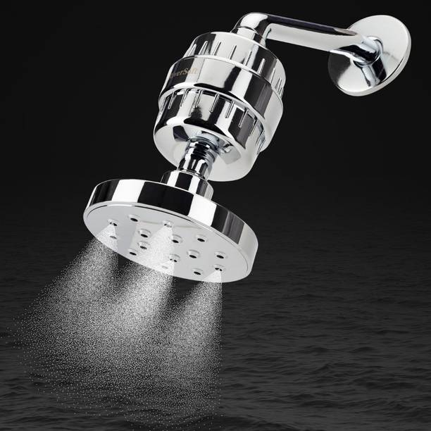रिवरसॉफ्ट Shower filter with mist shower with arm Shower Head (Chrome) शावर हैड