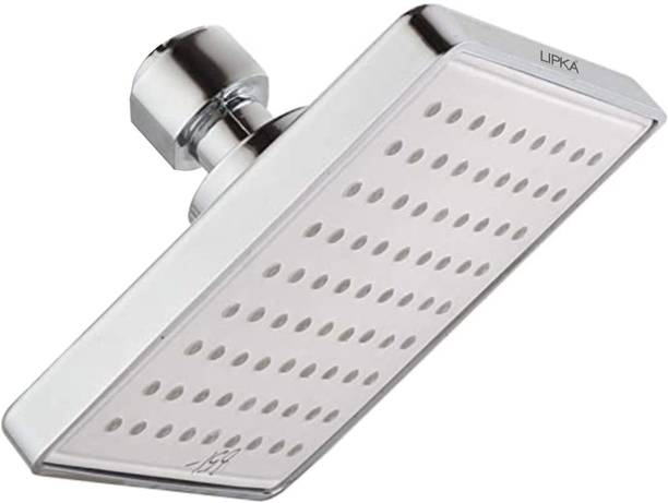 लिपका Pro ABS Overhead Shower for Bathrooms with Chrome Finish & Silicone Nozzles शावर हैड
