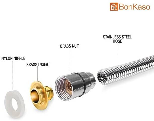 NALKAAR Stainless Steel 304 Rust Free Flexible for Health Faucet Hand Showers Shower Head