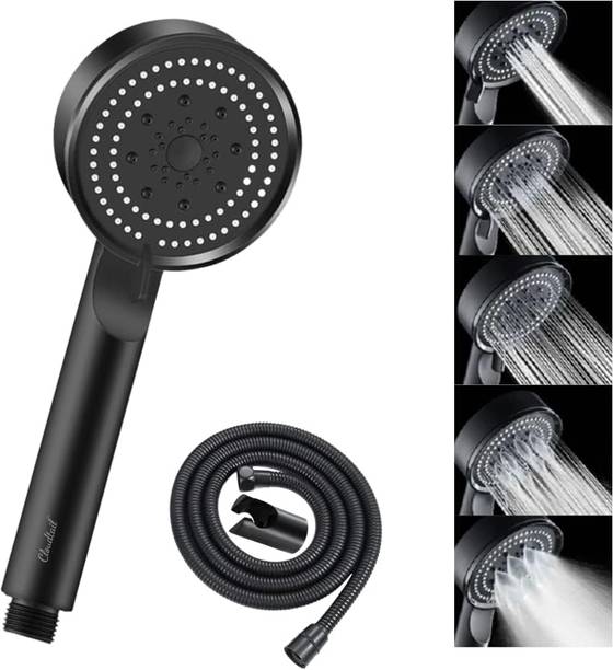 क्लाउडटेल Era ABS High Pressure Multi Function Hand Shower with 1mtr ss tube and wall hook शावर हैड