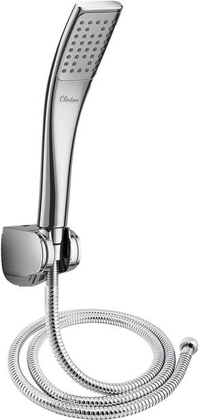 क्लिंटन Dolphin High Pressure Spray Handheld Shower With 1.5 Mtr Hose Pipe and wall hook शावर हैड